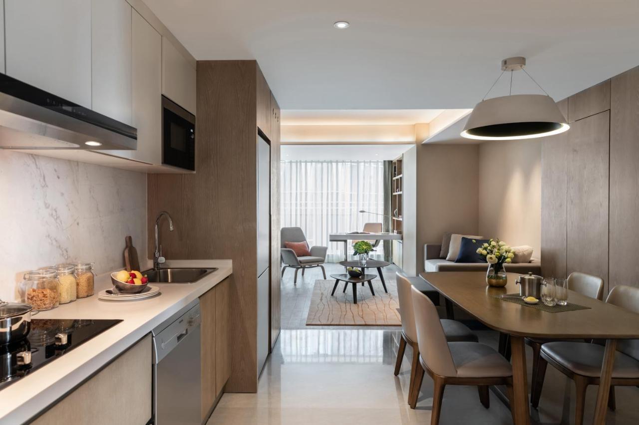 Marriott Executive Apartments Tsjoengking Buitenkant foto