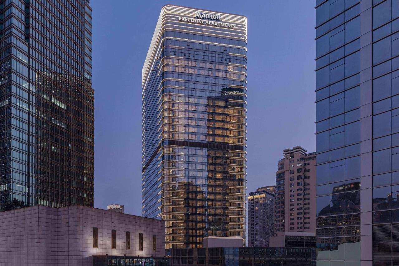 Marriott Executive Apartments Tsjoengking Buitenkant foto