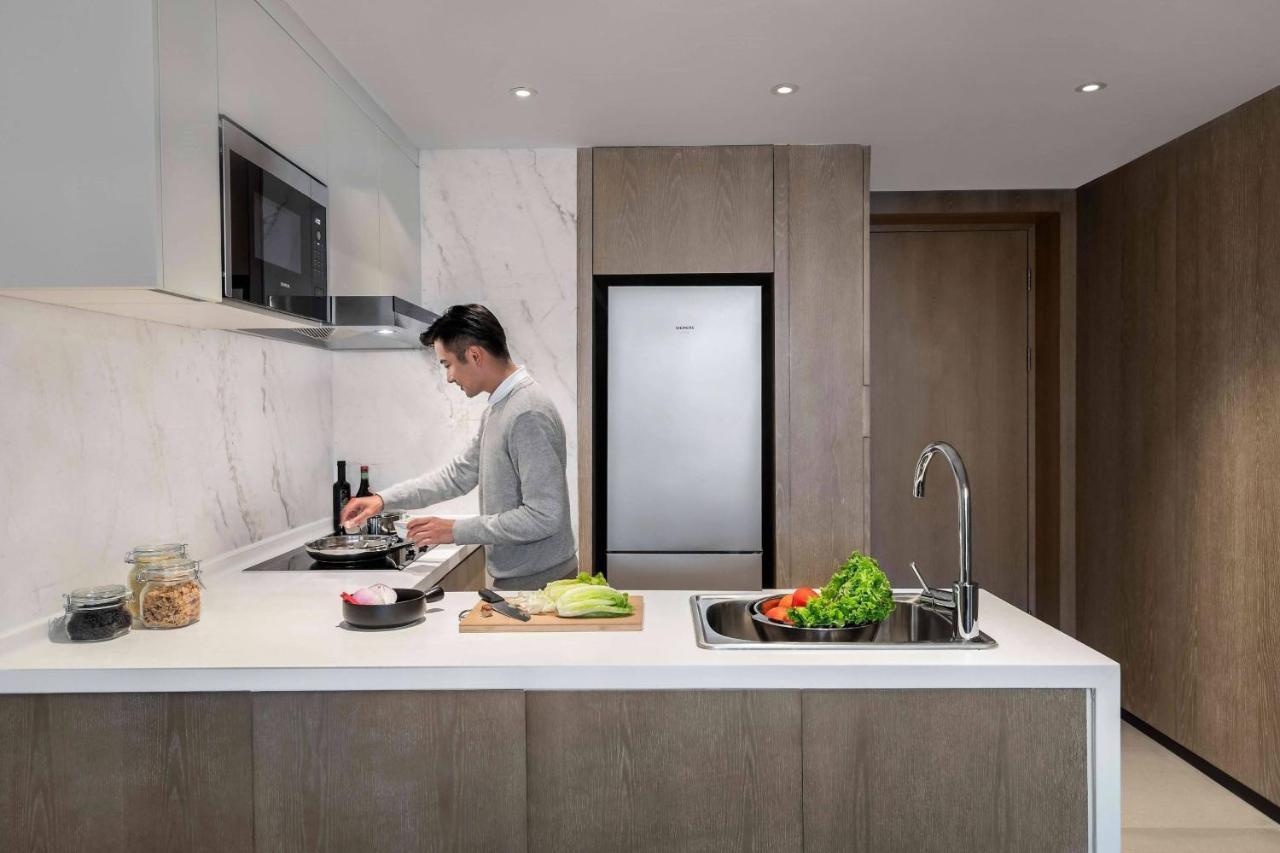 Marriott Executive Apartments Tsjoengking Buitenkant foto